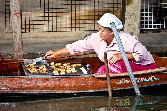 Coconut Pancake Lady