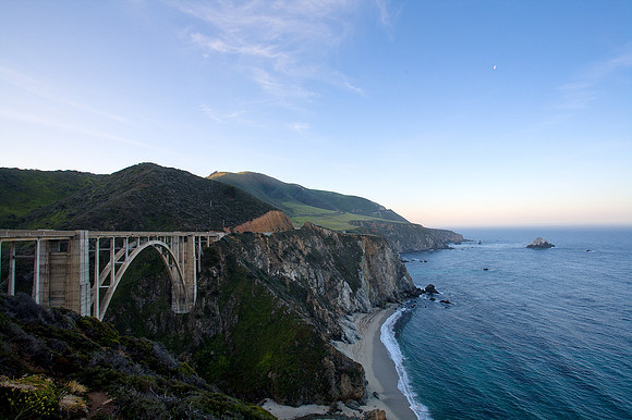 Bixby Bridge Morning