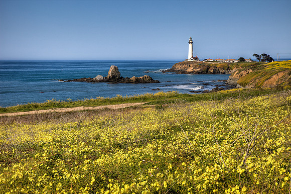 Pigeon Point Lighthouse HDR