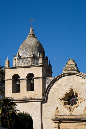 Carmel Mission Moon