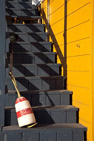 Yellow Stairs and Buoy