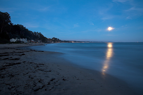 Beach Moonrise