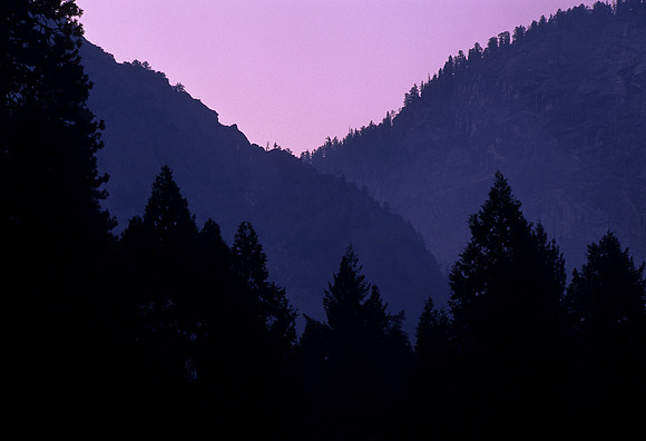 Yosemite Silhouette