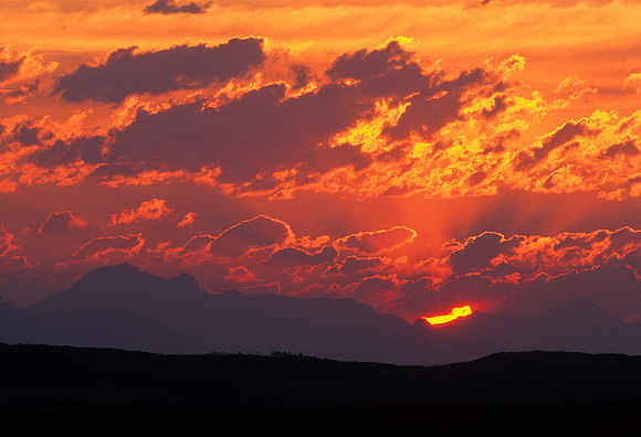 Rocky Mountain Sunset