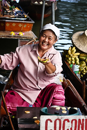 Coconut Pancake Lady