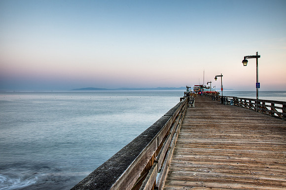 Capitola Wharf at Sunset