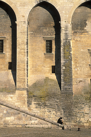 Papal Palace Arches
